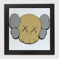 Untitled (Camo Skulls)