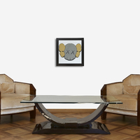 Untitled (Camo Skulls)