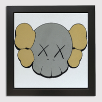 Untitled (Camo Skulls)