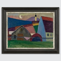 Mond über Murnau