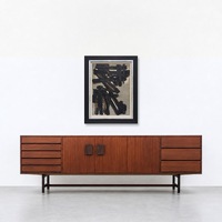 Brou de noix sur carton marouflé sur toile 68 X 50 сm, 1951-23