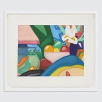 Daytime Still Life with Blonde and Goldfish