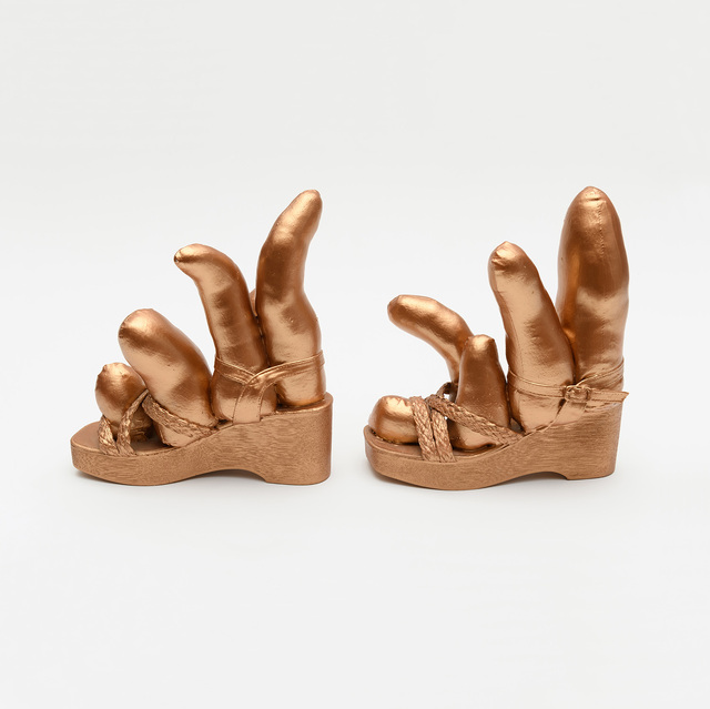 Bronze Shoes