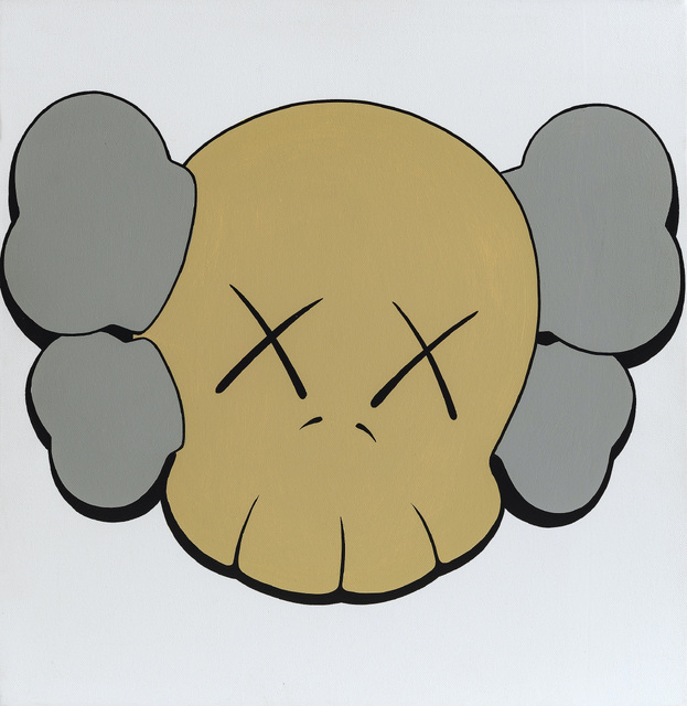 Untitled (Camo Skulls)