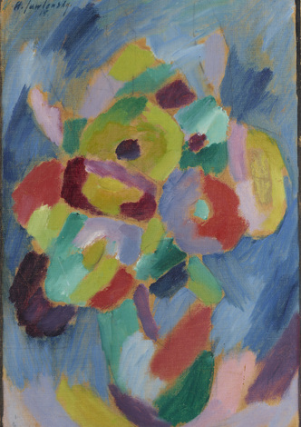 Blumen im Krug