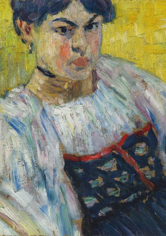 Frau mit Tracht