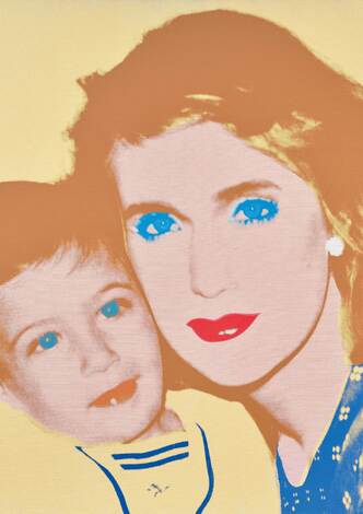 Patty Raynes and son