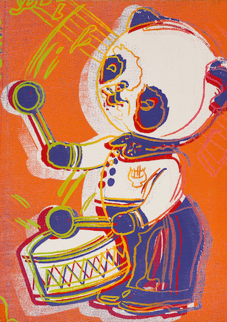 Clockwork Panda Drummer (Toy Painting)